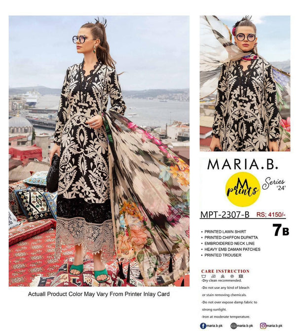 𝘽𝙧𝙖𝙣𝙙 : *Maria b*

𝙎𝙩𝙪𝙛𝙛: *lawn 3pc 90/88*